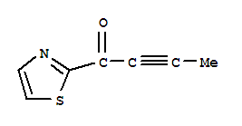 2-Butyn-1-one, 1-(2-thiazolyl)- Structure,258346-78-0Structure