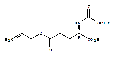 Boc-d-glu(all)-oh Structure,259221-91-5Structure