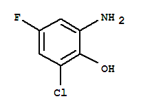 Phenol, 2-amino-6-chloro-4-fluoro- Structure,260253-17-6Structure