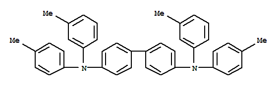 N,n-bis(3-methylphenyl)-n,n-bis(4-methylphenyl)-1,1-biphenyl-4,4-diamine Structure,261638-90-8Structure