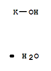 Potassium hydroxide monohydrate Structure,26288-25-5Structure