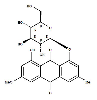 Physcion-8-glucoside Structure,26296-54-8Structure