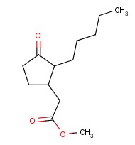 Methyl (1r-trans)-3-oxo-2-pentylcyclopentaneacetate Structure,2630-39-9Structure