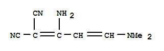 Propanedinitrile, [1-amino-3-(dimethylamino)-2-propenylidene]-(9ci) Structure,263012-21-1Structure