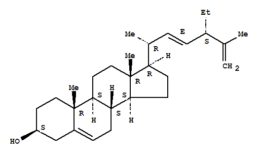 Stigmasta-5,22,25-trien-3-ol Structure,26315-07-1Structure