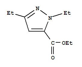 Ethyl 1,3-diethyl-1h-pyrazole-5-carboxylate Structure,26381-80-6Structure