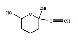 2H-pyran-2-ol, 6-ethynyltetrahydro-6-methyl-(8ci) Structure,26533-20-0Structure