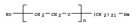 Alpha-docosyl-omega-hydroxy-poly(oxy-2-ethanediyl) Structure,26636-40-8Structure