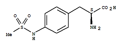 L-4-[(methylsulfonyl)amino]phenylalanine Structure,266999-21-7Structure