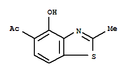 Ketone, 4-hydroxy-2-methyl-5-benzothiazolyl methyl (8ci) Structure,26749-58-6Structure