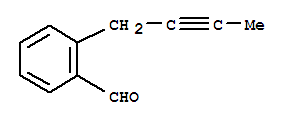 Benzaldehyde, 2-(2-butynyl)-(9ci) Structure,267668-91-7Structure