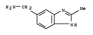 1H-benzimidazole-5-methanamine,2-methyl-(9ci) Structure,267875-44-5Structure