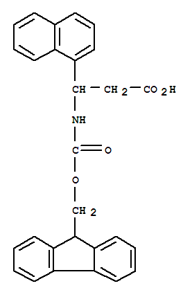 3-{[(9H-fluoren-9-ylmethoxy)carbonyl]amino}-3-(1-naphthyl)propanoic acid Structure,269078-77-5Structure