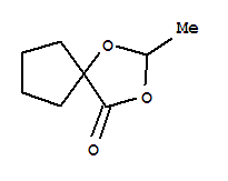 1,3-Dioxaspiro[4.4]nonan-4-one, 2-methyl- Structure,27025-67-8Structure