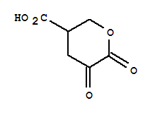 2H-pyran-3-carboxylicacid,tetrahydro-5,6-dioxo-(9ci) Structure,270925-25-2Structure