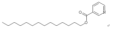 Tetradecyl nicotinate Structure,273203-62-6Structure