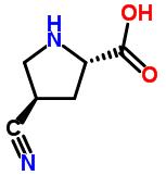 (2S,4r)-4-cyanopyrrolidine-2-carboxylic acid Structure,273221-93-5Structure