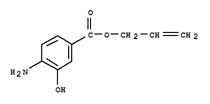 Benzoic acid, 4-amino-3-hydroxy-, 2-propenyl ester (9ci) Structure,273939-62-1Structure