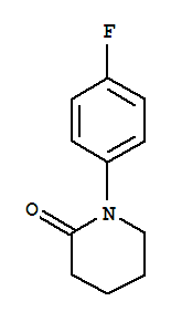 1-(4-Fluoro-phenyl)-piperidin-2-one Structure,27471-40-5Structure