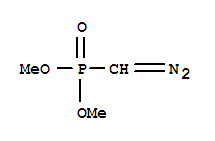 Dimethyl diazomethylphosphonate Structure,27491-70-9Structure