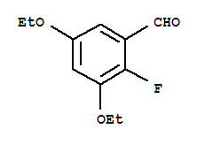 Benzaldehyde, 3,5-diethoxy-2-fluoro-(9ci) Structure,277324-21-7Structure