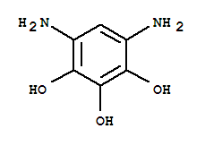 1,2,3-Benzenetriol, 4,6-diamino- Structure,27841-29-8Structure