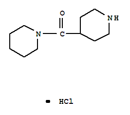 1-Piperidinyl(4-piperidinyl)methanone hydrochloride Structure,278598-12-2Structure