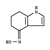 (E)-6,7-dihydro-1h-indol-4(5h)-one oxime Structure,27866-27-9Structure