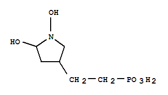 Phosphonic acid, [2-(1,5-dihydroxy-3-pyrrolidinyl)ethyl]-(9ci) Structure,278778-55-5Structure