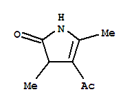 2H-pyrrol-2-one, 4-acetyl-1,3-dihydro-3,5-dimethyl-(9ci) Structure,278792-85-1Structure