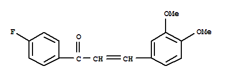 3,4-Dimethoxy-4-fluorochalcone Structure,28081-14-3Structure