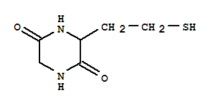 2,5-Piperazinedione,3-(2-mercaptoethyl)-(8ci) Structure,28147-70-8Structure