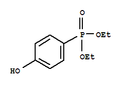 (4-Hydroxy-phenyl)-phosphonic acid diethyl ester Structure,28255-39-2Structure