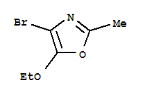 Oxazole, 4-bromo-5-ethoxy-2-methyl-(9ci) Structure,284040-93-3Structure