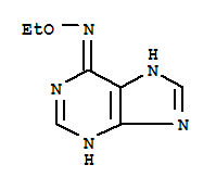 6H-purin-6-one, 1,7-dihydro-, o-ethyloxime (9ci) Structure,284672-31-7Structure