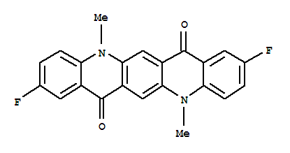 2,9-Difluoro-5,12-dimethyl-5,12-dihydroquino-2,3-bacridine-7,14-dione Structure,284673-30-9Structure