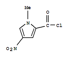 1-Methyl-4-nitro-1h-pyrrole-2-carbonyl chloride Structure,28494-51-1Structure