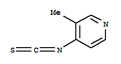 Pyridine, 4-isothiocyanato-3-methyl-(9ci) Structure,285125-09-9Structure