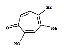 2,4,6-Cycloheptatrien-1-one, 5-bromo-2-hydroxy-4-methyl-(9ci) Structure,285992-22-5Structure