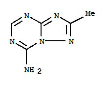 [1,2,4]Triazolo[1,5-a][1,3,5]triazin-7-amine,2-methyl-(9ci) Structure,28610-00-6Structure