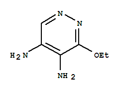 Pyridazine, 4,5-diamino-3-ethoxy-(8ci) Structure,28682-65-7Structure