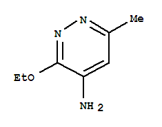 Pyridazine, 4-amino-3-ethoxy-6-methyl-(8ci) Structure,28682-77-1Structure