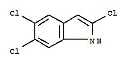 2,5,6-Trichloro-1h-Indole Structure,286949-65-3Structure