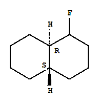 Naphthalene, 1-fluorodecahydro-, (4ar,8as)-rel-(9ci) Structure,288144-11-6Structure