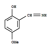 Phenol, 2-(iminomethyl)-4-methoxy-(9ci) Structure,288256-46-2Structure