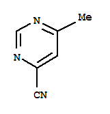 4-Pyrimidinecarbonitrile, 6-methyl-(8ci,9ci) Structure,28840-41-7Structure