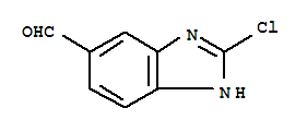 1H-benzimidazole-5-carboxaldehyde,2-chloro-(9ci) Structure,288579-82-8Structure