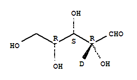 D-xylose-2-c-d Structure,288846-91-3Structure