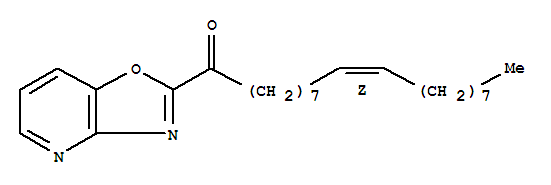 1-Oxazolo[4,5-b]pyridin-2-yl-octadec-9z-en-1-one Structure,288862-58-8Structure