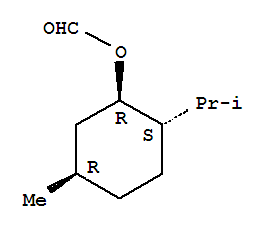 Cyclohexanol,5-methyl-2-(1-methylethyl)-, 1-formate, (1r,2s,5r)-rel- Structure,29066-35-1Structure